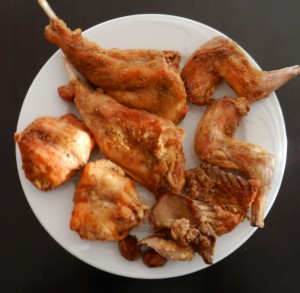 rabbit fried