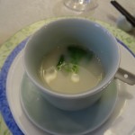 soup with greens
